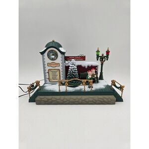 New Bright Holiday Express Musical Train Station Clock Tower Replacement Works